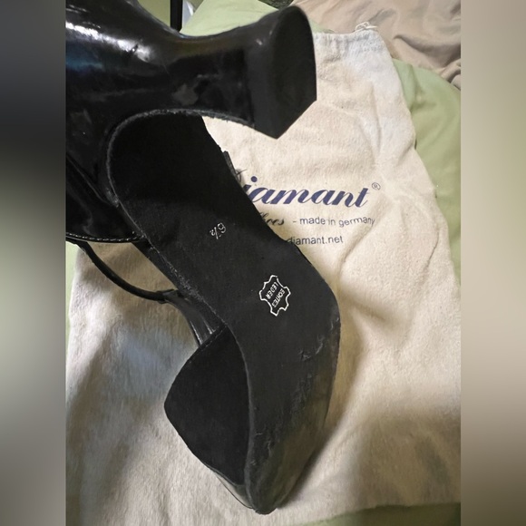 Diamant Patent Latin/Ballroom Dance shoes -US 9 - Picture 9 of 13